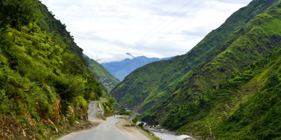 Pilgrim carrying essential things for Chardham Yatra